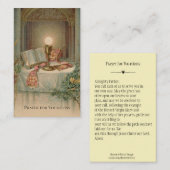 Religieus katholiek gebed voor Vocations Heilige K Visitekaartje (Voorkant / Achterkant)