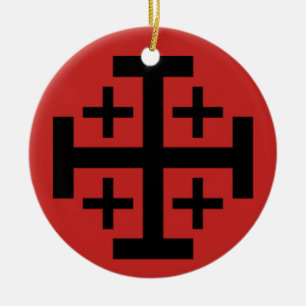 Religieus: Kerstavond in Jeruzalem Keramisch Ornament