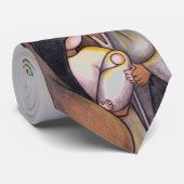 Religieus kerstStropdas Stropdas (Opgerold)