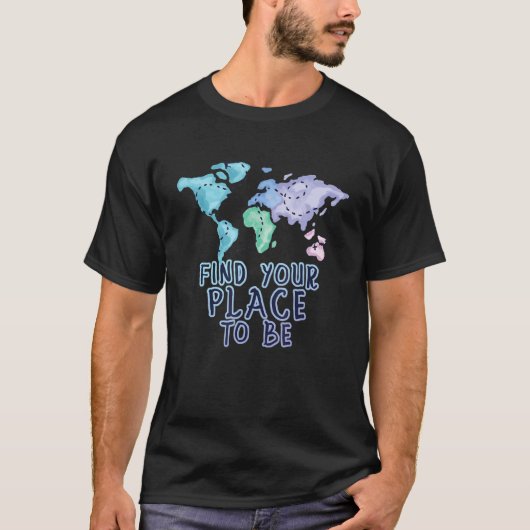 Religieus landschap voor het uitpakken van reizen t-shirt (Voorkant)