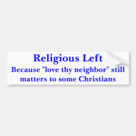 Religieus links bumpersticker
