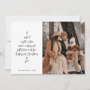 Religieus, Prettig kerstfeest, Christelijk gezinsf Feestdagenkaart