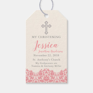 Religieus Roze Label Cadeaulabel