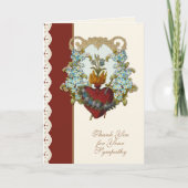 Religieus sympathie begrafenis bedankt Maagd Mary (Voorkant)