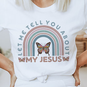 Religieus T-shirt God Jesus Christelijk T-shirt
