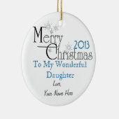 Religieus thema-decoratie personaliseren keramisch ornament (Rechts)