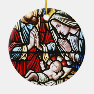 Religieus thema-decoratie personaliseren keramisch ornament