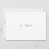 Religieus Vrolijk Kerst Christelijk Vis Script Kaart (Achterkant)