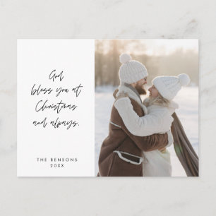 Religieus, Vrolijk Kerstfeest, Christelijke Famili Briefkaart