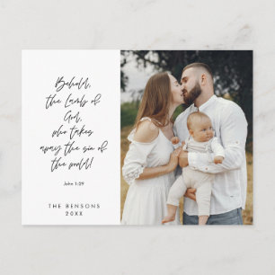 Religieus, Vrolijk Kerstfeest, Christelijke Famili Briefkaart