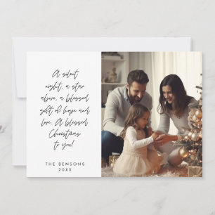 Religieus, Vrolijk Kerstfeest, Christelijke Famili Feestdagenkaart