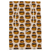 Religieuse Frans Choux Gebakroom Puff Dessert Medium Cadeauzakje (Voorkant)