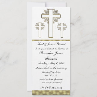 Religieux, baptême, Faire-part de confirmation