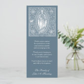 Religieux catholique Carte de remerciements de sym (Debout devant)