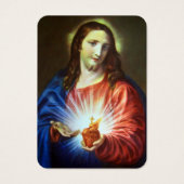 Religieux Jésus Coeur funéraire Prière commémorati (Devant)