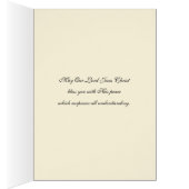 Religieux Sacré Coeur Jésus Prière catholique (Intérieur (Droit))