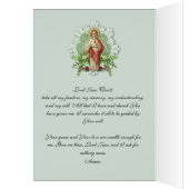 Religieux Sacré Coeur Jésus Prière catholique (Intérieur (Gauche))