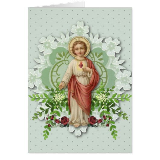 Religieux Sacré Coeur Jésus Prière catholique (Devant)