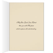 Religieux Sacré Coeur Jésus Prière catholique (Intérieur (Droit))