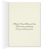 Religieux Sacré Coeur Jésus Rose catholique (Intérieur (Droit))