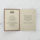 Religieux Saint-Joseph fête la carte de prière cat (Intérieur)