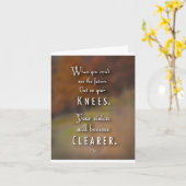 religieuze aanmoediging kaart (Gele Bloem)