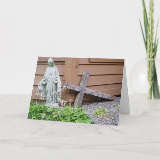 "Religieuze Artikelen" Pasen Kaart (Voorkant)