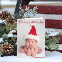 Religieuze Baby kerstcadeautjes Verse Folded