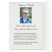 Religieuze begrafenissympathie Maagd Mary Hartelij (Binnen (Links))