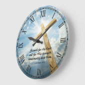 Religieuze Bijbelprijs Verse  klok (Hoek)