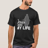 Religieuze Christelijke Jezus veranderde mijn leve T-shirt (Voorkant)
