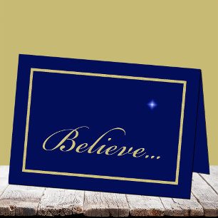 Religieuze Christelijke Kerst Kaart — Geloof