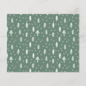 Religieuze Christelijke kerstfeestdag Kaart (Achterkant)