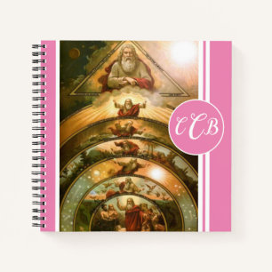 Religieuze creatie van het World Journal Homeschoo Notitieboek
