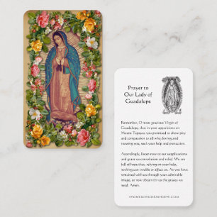Religieuze Dame van Guadalupe Katholieke Heilige G Plaatskaartje