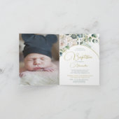 Religieuze doop doop Foto Rozen Cross (Binnen)