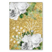 Religieuze evenementen Angels Gold Glitter Kaart (Achterkant)