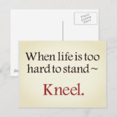 Religieuze geschenken briefkaart (Voorkant / Achterkant)