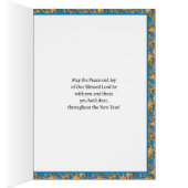 Religieuze Happy New Year Prayer-scripts (Binnen (Rechts))