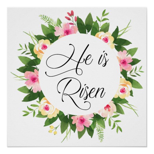 Religieuze inspirerend citaat poster perfect poster (Voorkant)