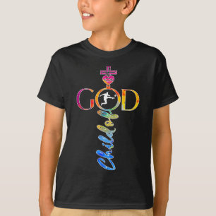 Religieuze Jezus Voetbal Kind Van God Voetbal _1 T-shirt