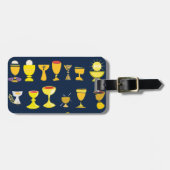 Religieuze kernen bagagelabel (Voorkant horizontaal)