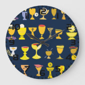 Religieuze kernen grote klok (Voorkant)