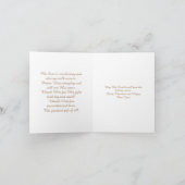 Religieuze kerst bedankkaart (Binnen)