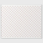 Religieuze kerst  cadeaupapier (Vlak)