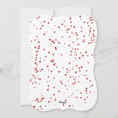 Religieuze kerstcadeautjes Calligrafie Foto Feestdagenkaart (Achterkant)