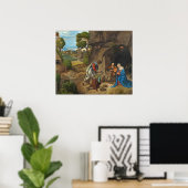 Religieuze kerstcadeautjes, schaafschilders poster (Thuiskantoor)