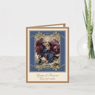 Religieuze kroning van de Heilige Drie-eenheid Kaart