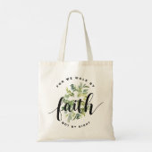 Religieuze kruisgeloofsbelijdenis Verse Tote Bag (Achterkant)