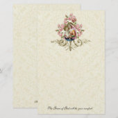 Religieuze Maagd Maria Antieke Katholieke Rozen (Voorkant / Achterkant)